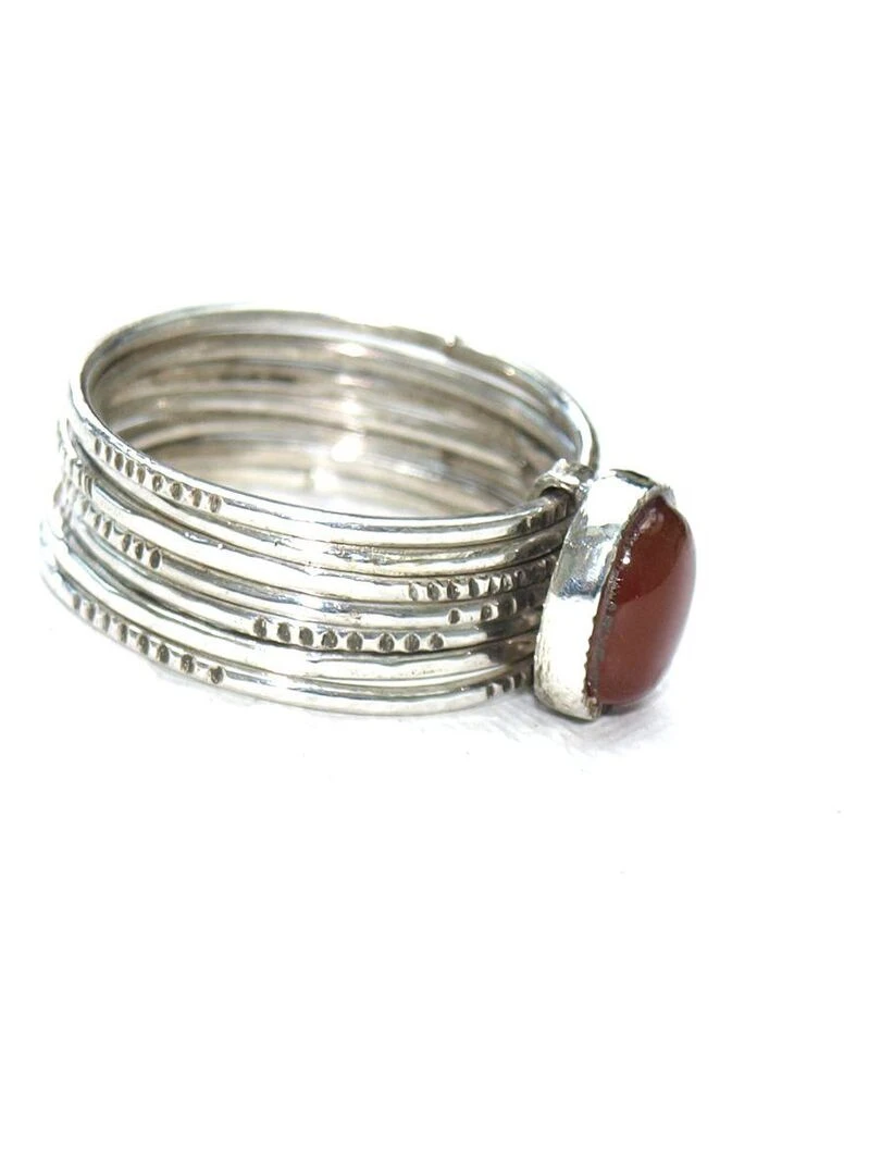 Bague semainier touareg Argent