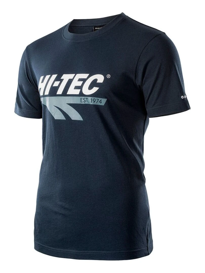 Hi Tec   T shirt RETRO   Bleu marine