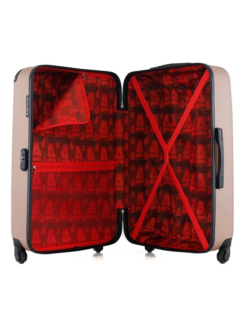 Valise Grand Format Rigide OPERA   Rose