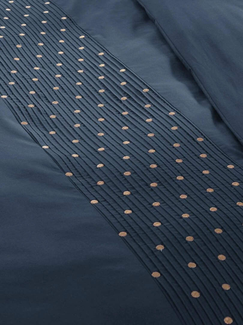 Housse de couette Collection Belle Agate uni   Bleu