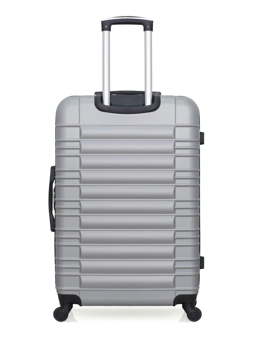 LPB LUGGAGE   VALISE GRAND FORMAT ABS GIULIA 4 ROUES 75 CM   Gris