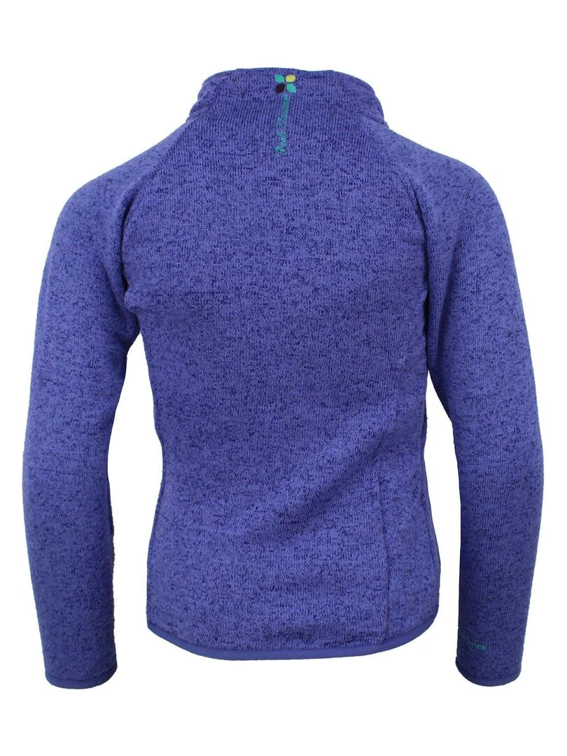 Blouson polaire fille FATORM PEAK MOUNTAIN Bleu