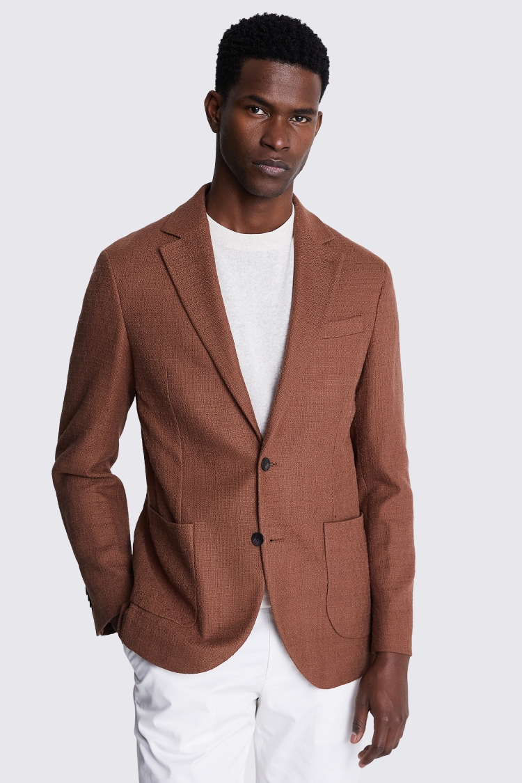 Tailored Fit Navy Hoxton Jacket     Buy Online at Moss