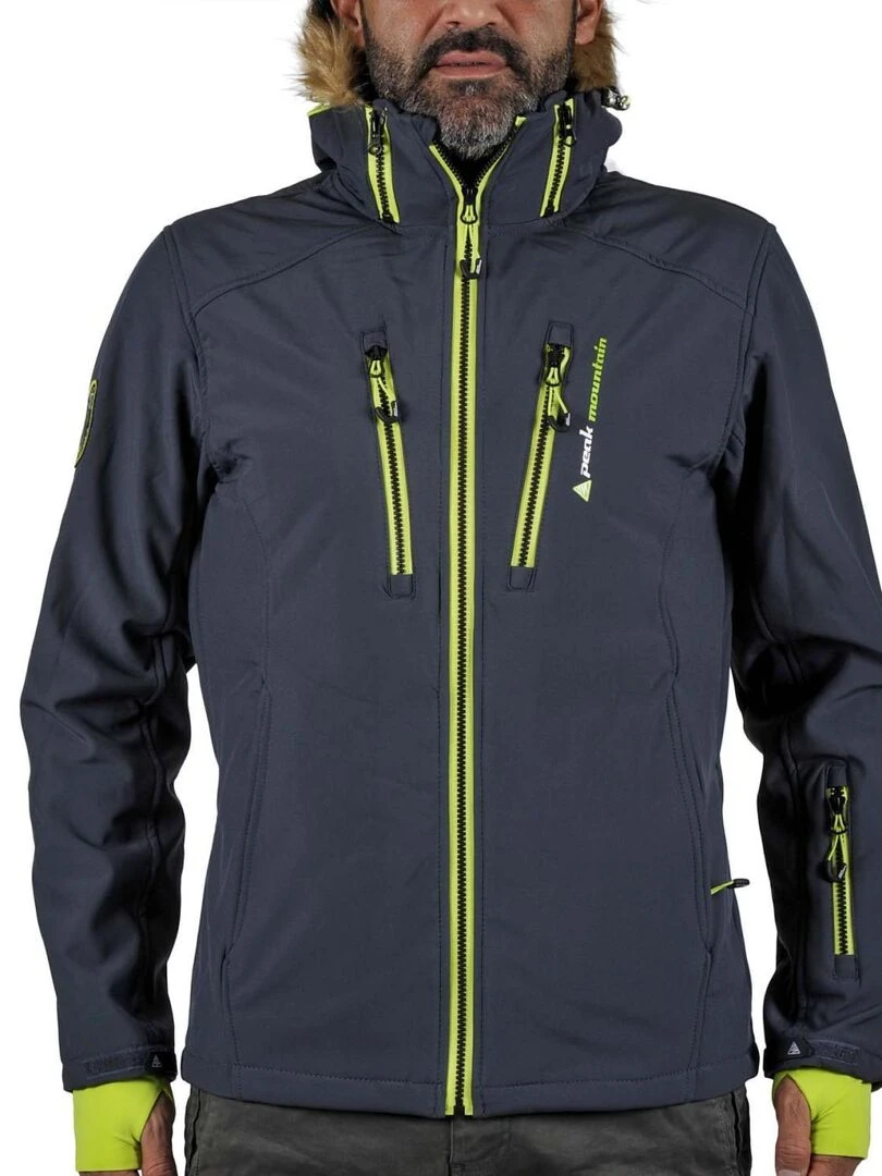 Blouson de ski homme CASADA PEAK MOUNTAIN Gris