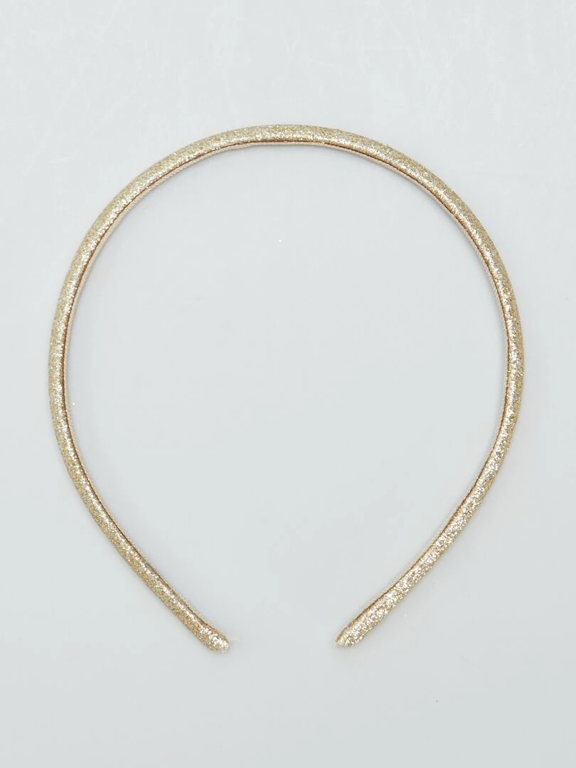 Duo de serre tête pailletés   Rose