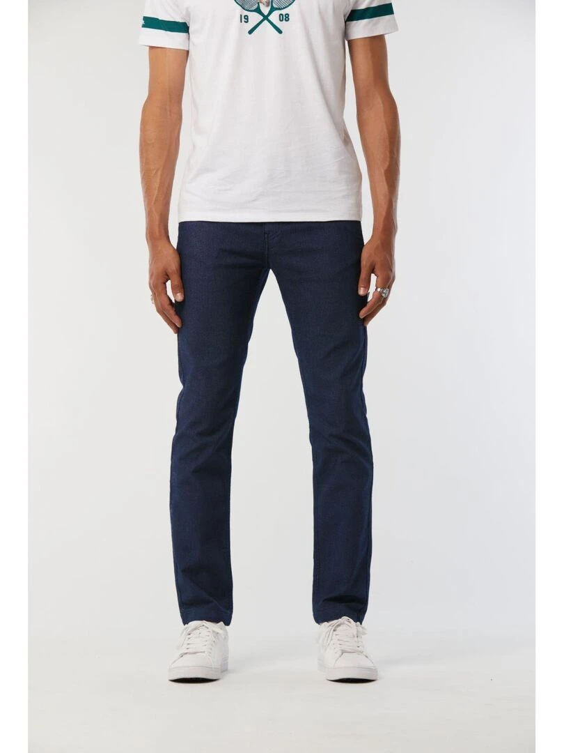 Lee Cooper Pantalon coton straight LC126ZP Bleu foncé