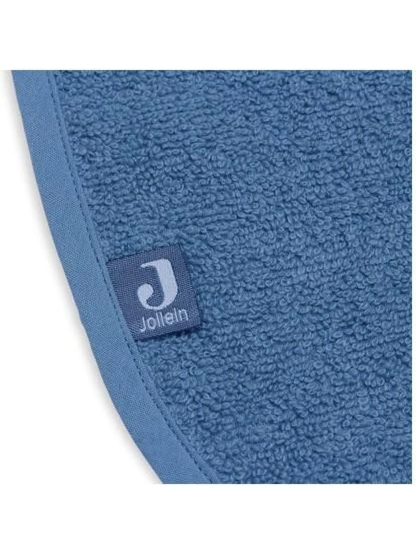 Bavoir Éponge Jeans Bleu   Jollein   Bleu