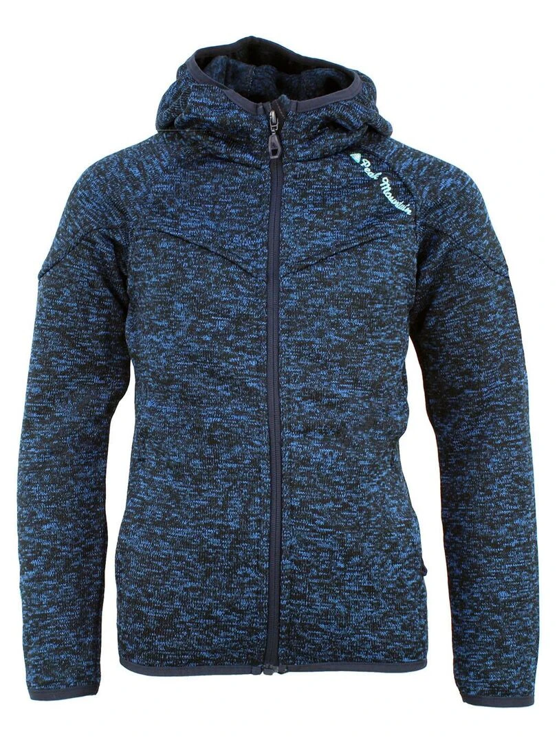 Blouson polaire fille FATORA PEAK MOUNTAIN Bleu