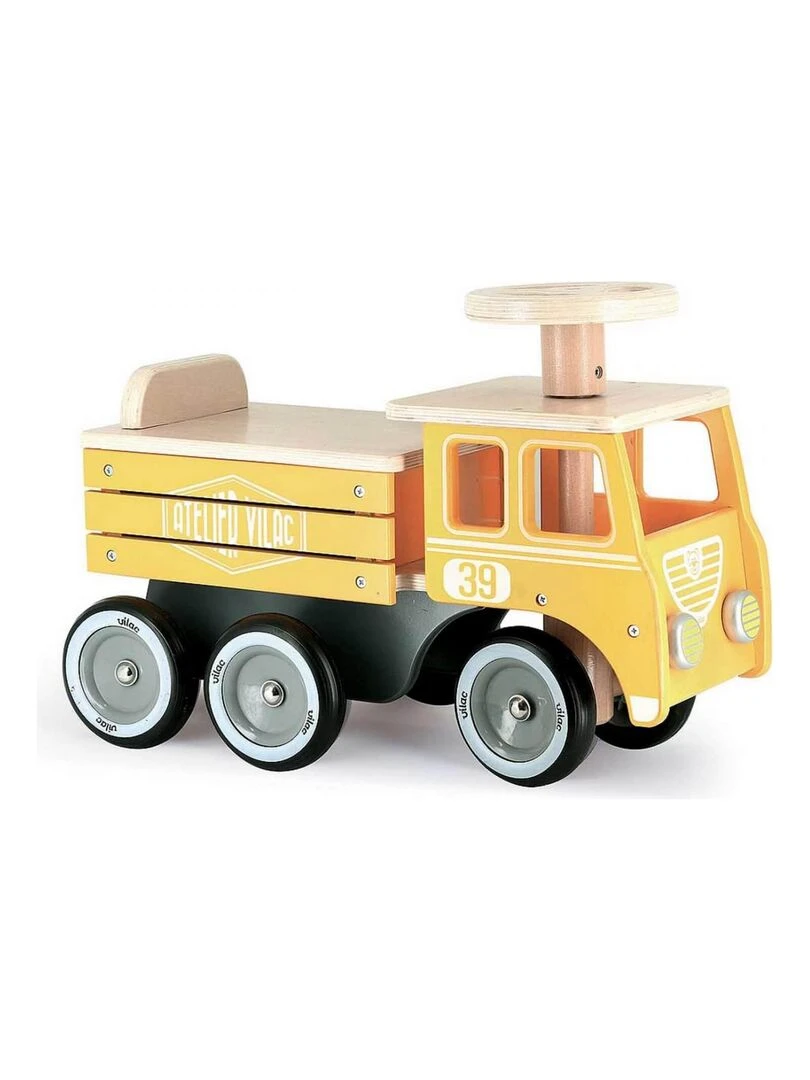 Porteur camion de chantier en bois N/A