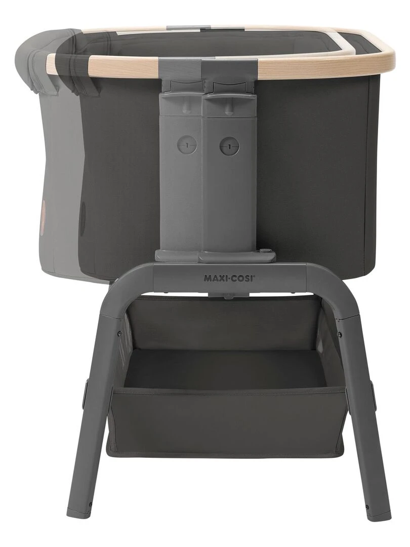 MAXI COSI Iora Air ECO Berceau Cododo réglable en hauteur De 0 à 9kg Beyond Graphite Gris Gris