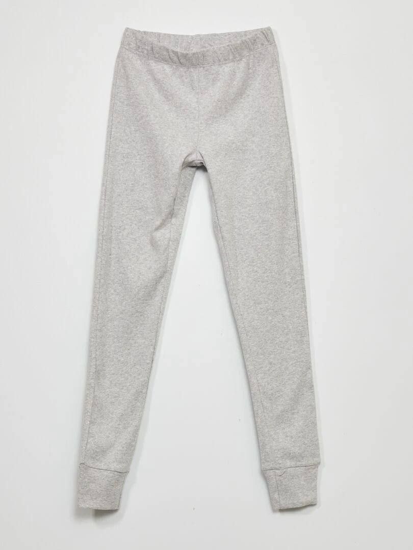 Caleçon long   Bleu