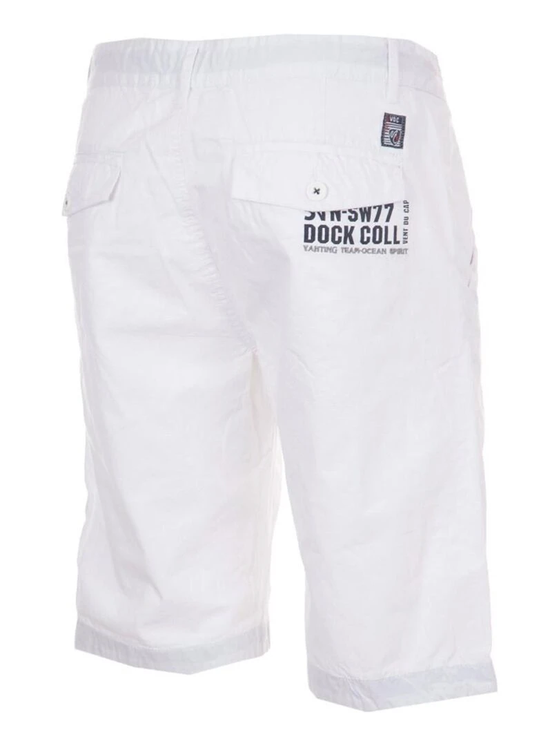 Bermuda homme CANARY VENT DU CAP Blanc