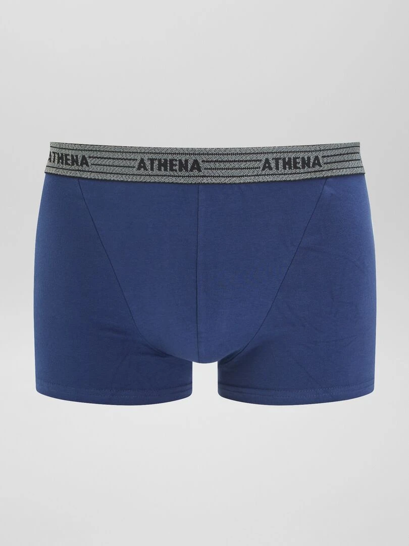 Lot de 4 boxers 'Athena'   noir/bleu