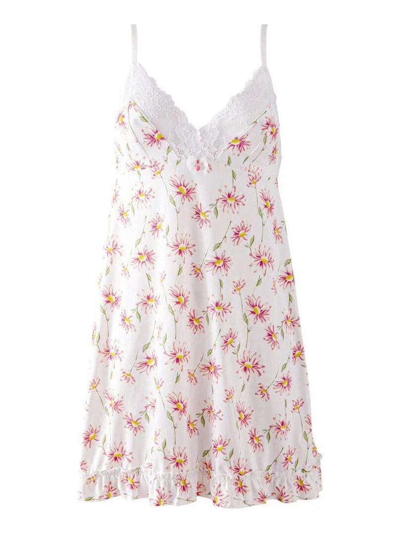 Nuisette EUPHORIE Brigitte Bardot Lingerie Blanc