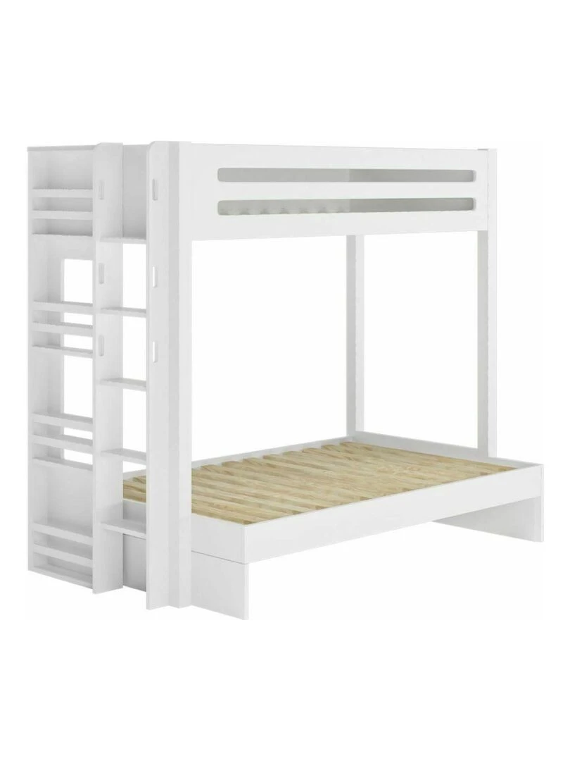 Lit superposé 3 places Isa AKITEN RETAIL Blanc Blanc