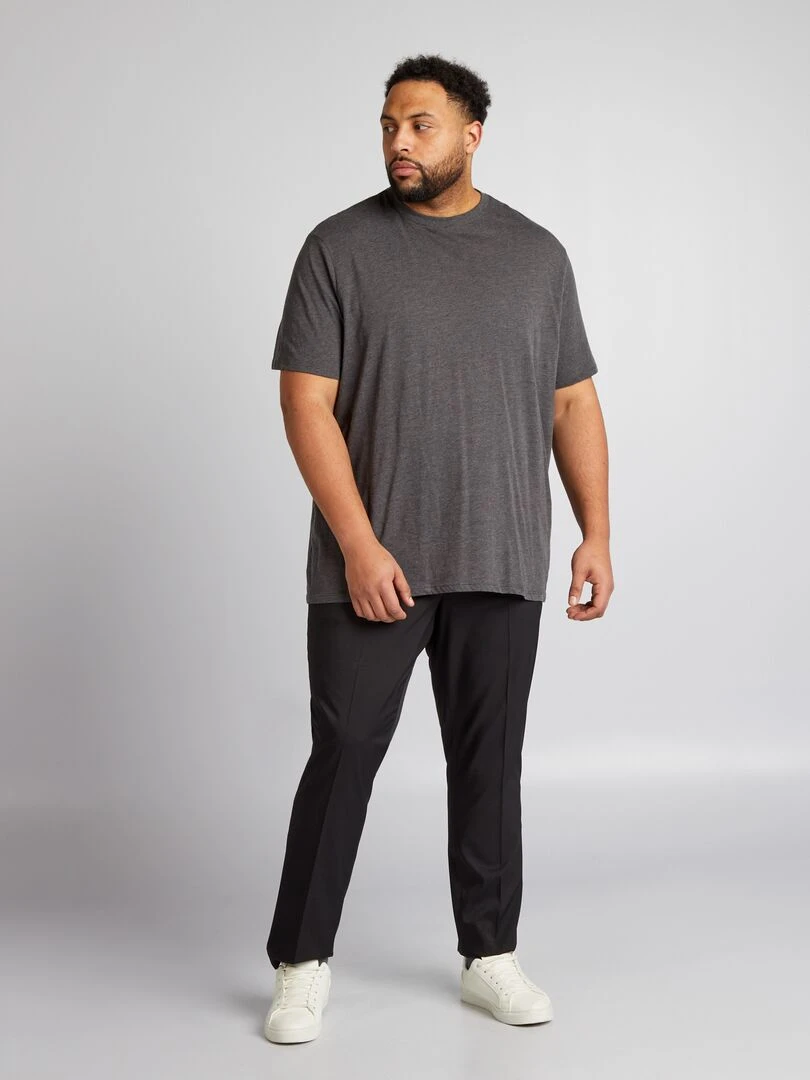 Pantalon de costume slim noir