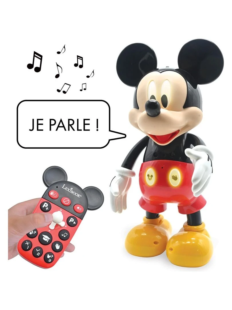 Robot Mickey interactif et éducatif avec sons et effets lumineux – Anglais/Français   N/A