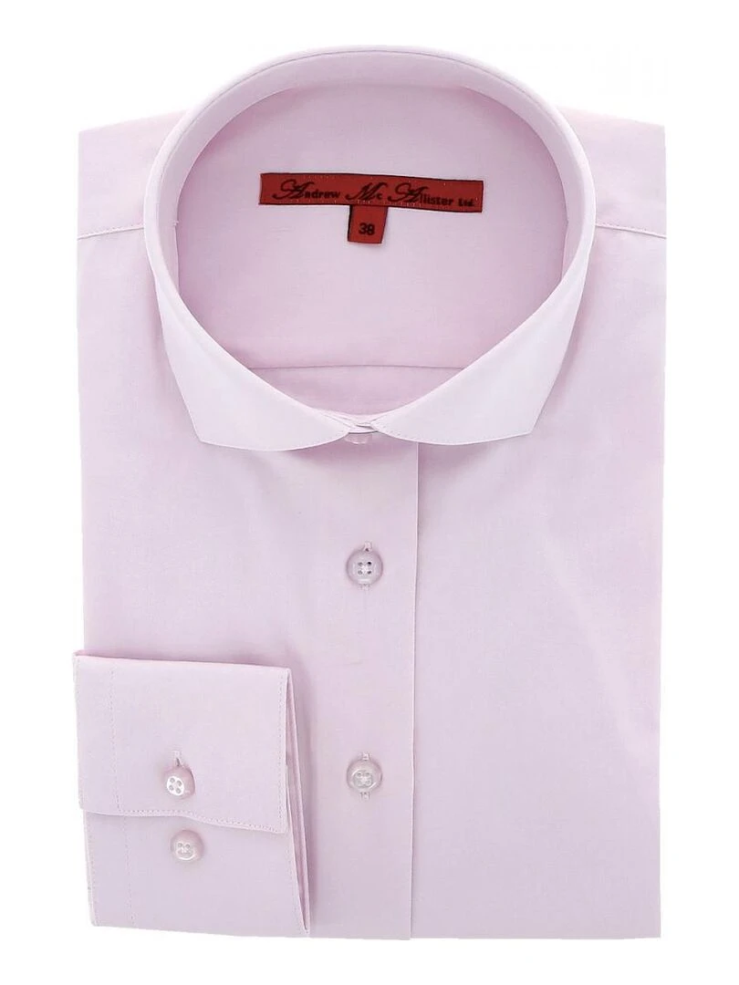 Chemise unie CORRIE Rose