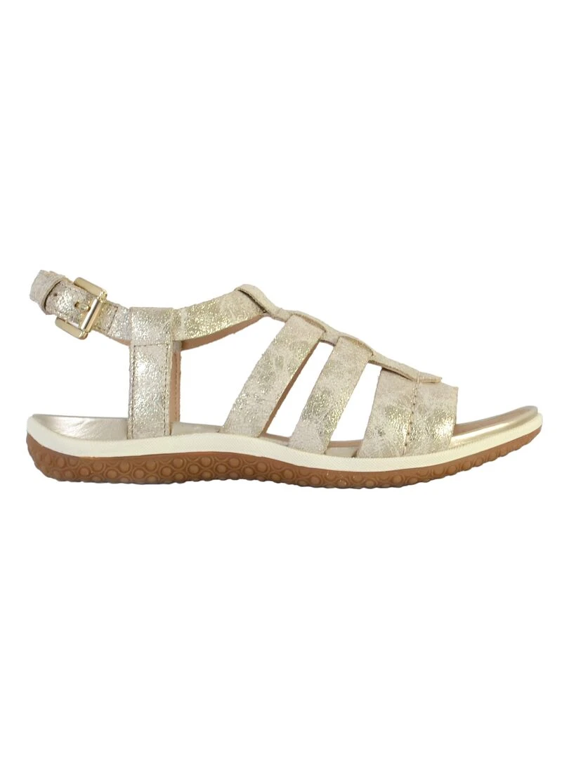 Sandale Cuir Geox Vega D25R6D   Beige