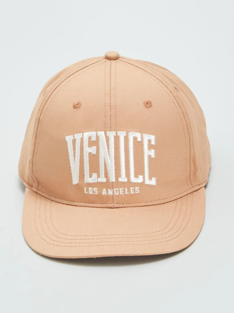 Casquette à visière plate imprimée Camel