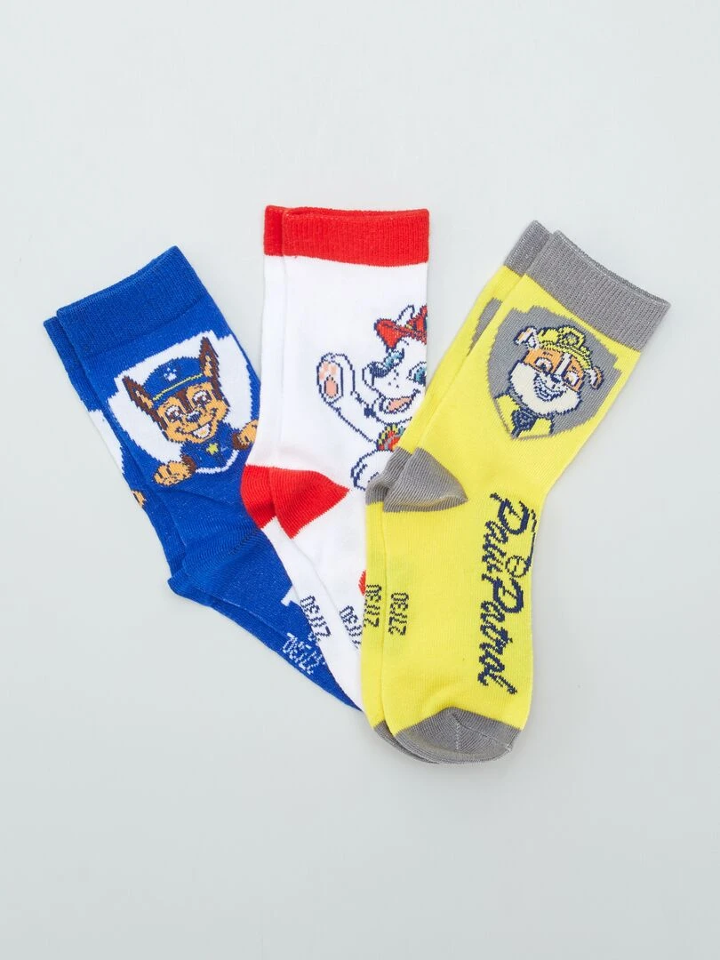 Lot de chaussettes 'Pat 'Patrouille' Jaune