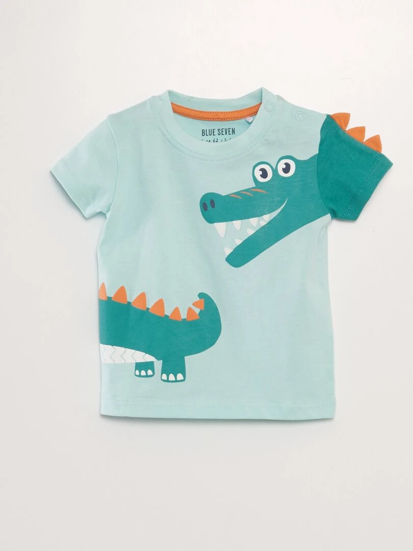 Ensemble t shirt + short fantaisie – 2 pièces   Vert