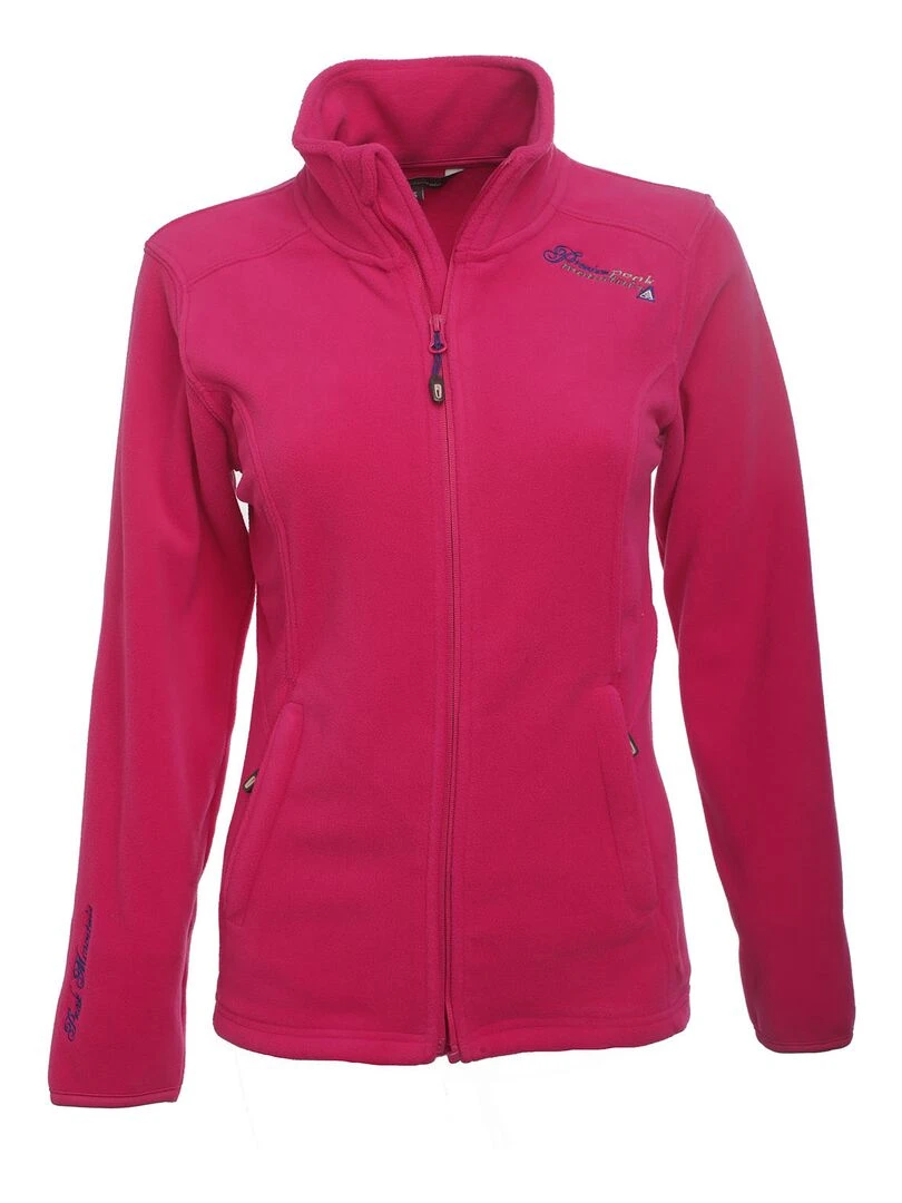 Blouson polaire femme ADARA Rose fushia