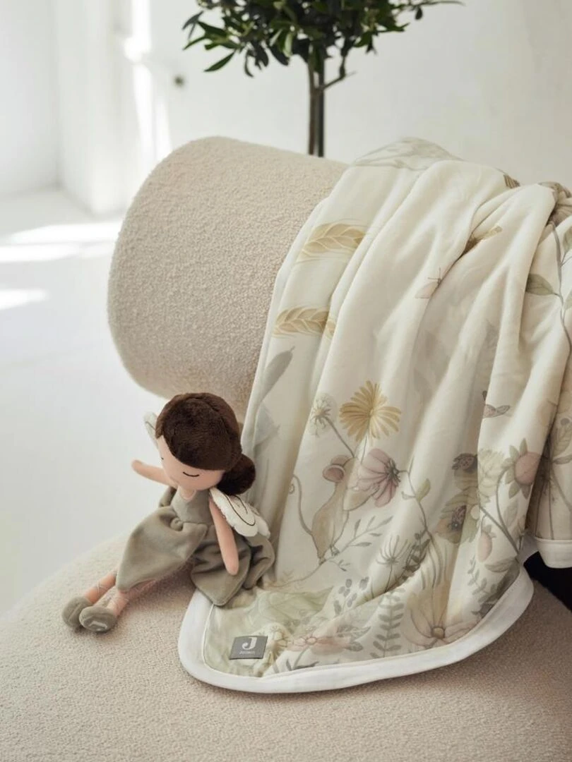 Couverture en polaire Dreamy Mouse/Velvet Fleece (75 x 100 cm) Blanc