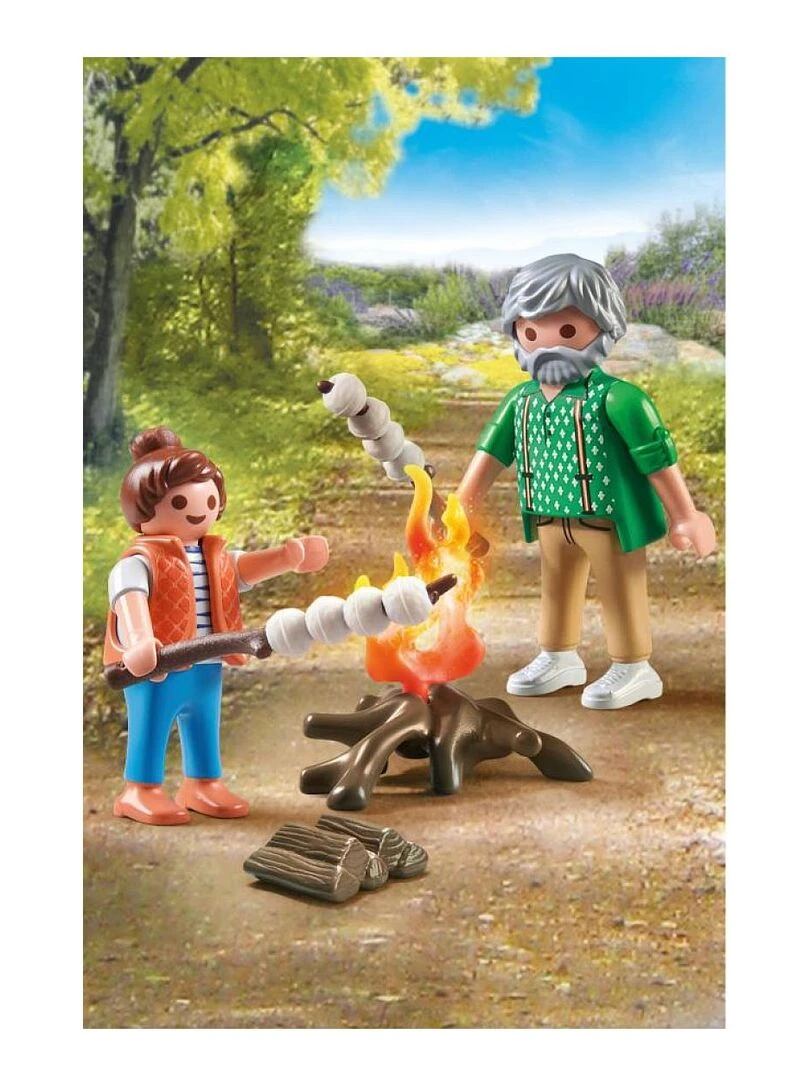 71513   'Playmobil'   Grand pere petite fille et feu de camp   N/A
