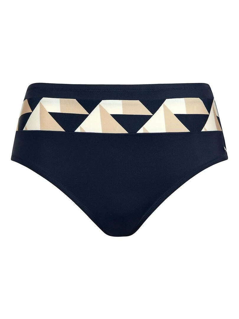 Bas maillot slip de bain shapewear taille haute Toulouse   Bleu