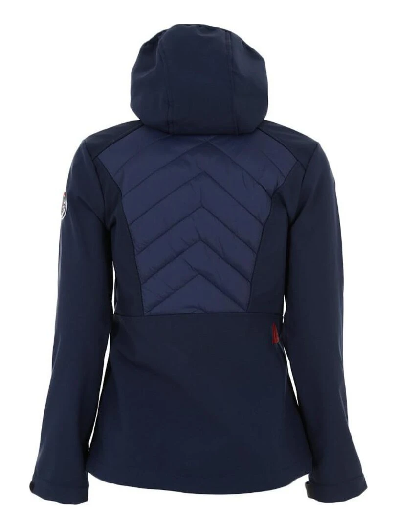 Blouson softshell femme APVER VENT DU CAP Bleu marine