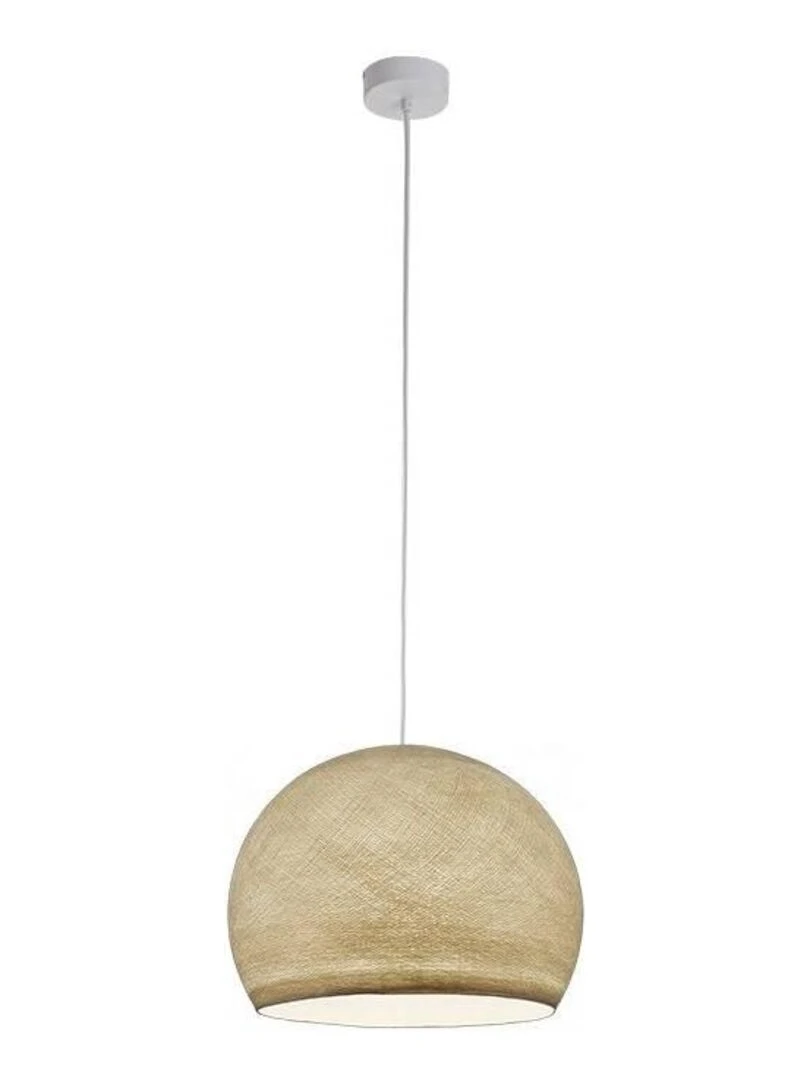 Suspension simple coupole M Ecru