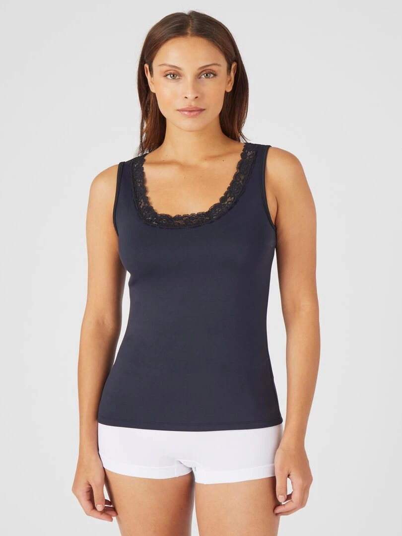 Débardeur dentelle Perfect Fit by Damart Damart Noir