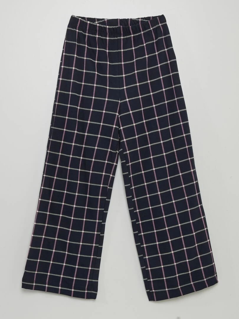 Ensemble de pyjama imprimé   2 pièces   Rose