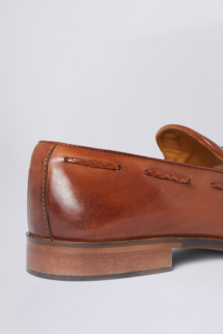 Highgate Brown Tassel Loafers   Buy Online at Moss