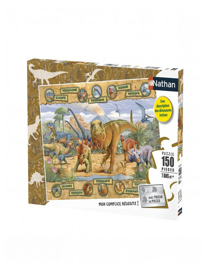 Puzzle 150 P Les Especes De Dinosaures N/A