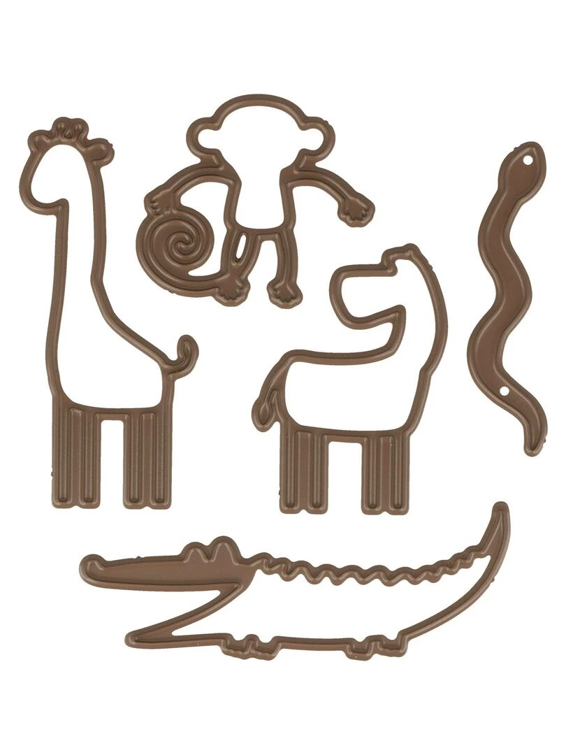 Matrices de découpe silhouettes animaux N/A