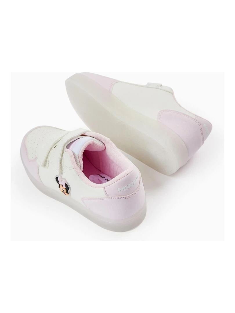Baskets Lumineuses Fille 'Minnie'  DISNEY   Mauve