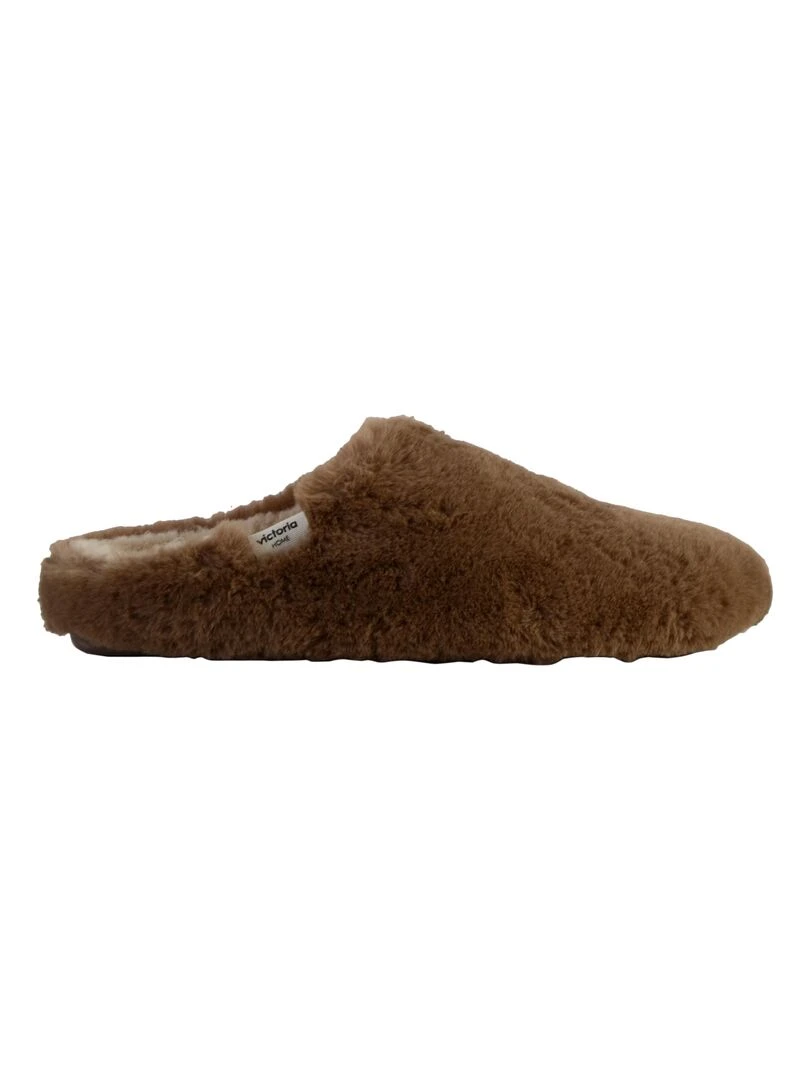 Chaussons à Enfiler Victoria Marron