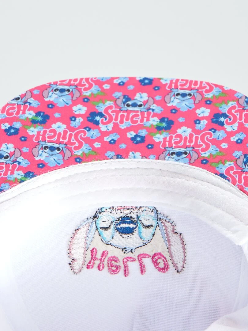 Casquette 'Stitch'   blanc