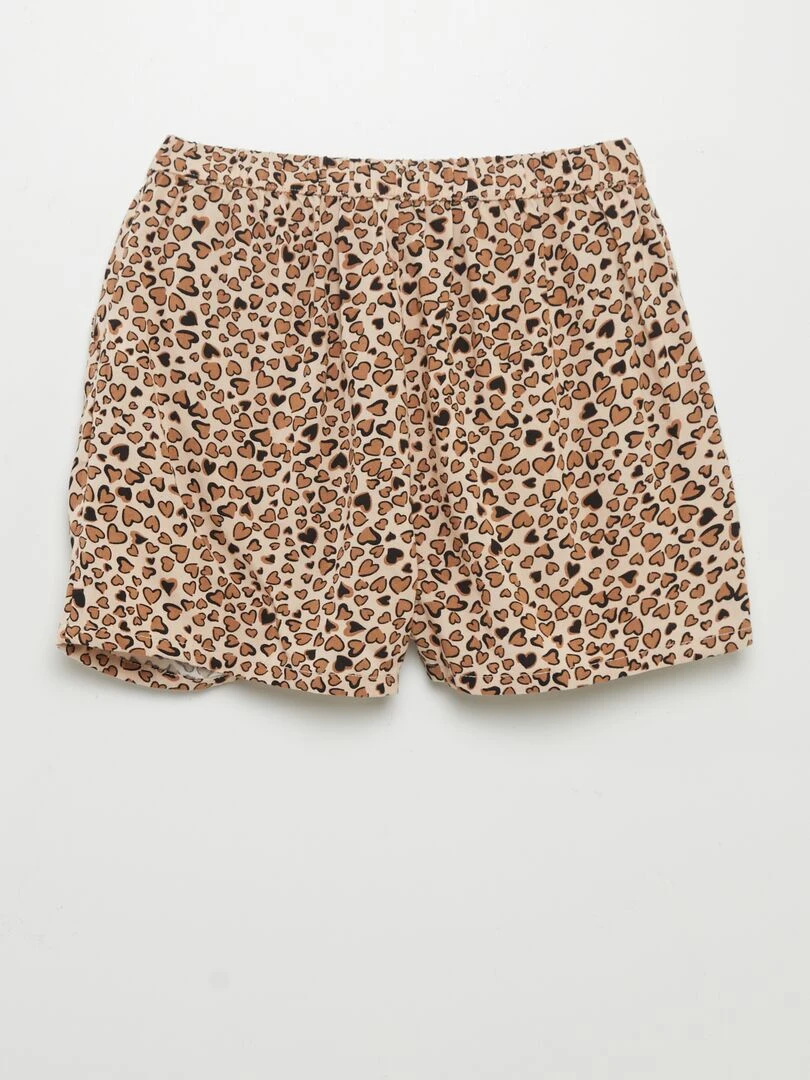 Short fluide Beige