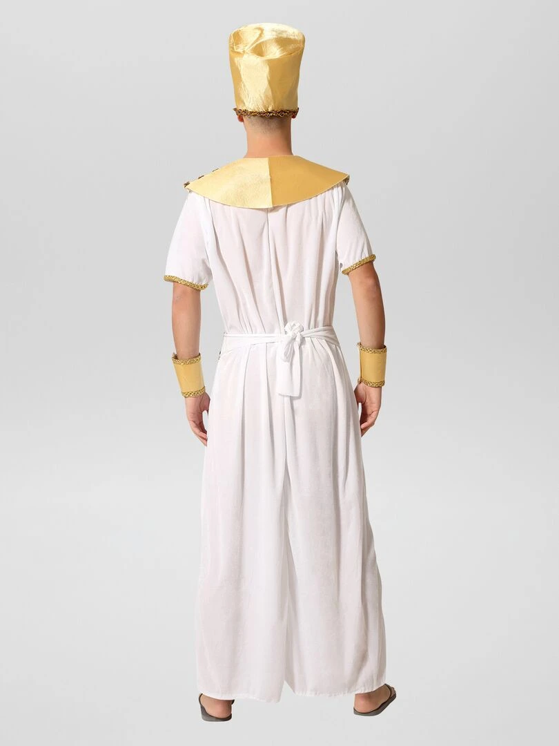 Déguisement égyptien   4 pièces   Blanc