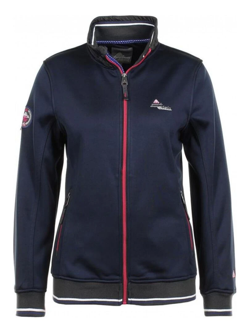 Blouson polarshell femme ACREEN Bleu marine