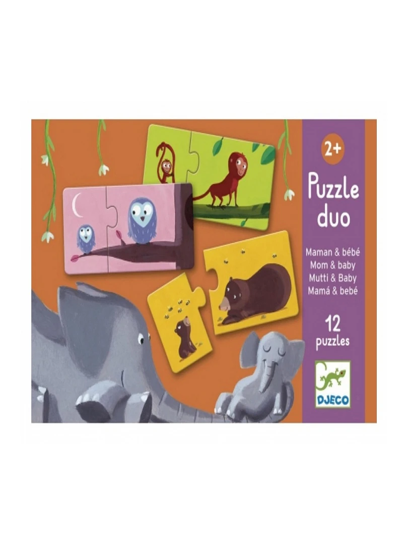 Puzzle Duo Maman Et Bebe N/A