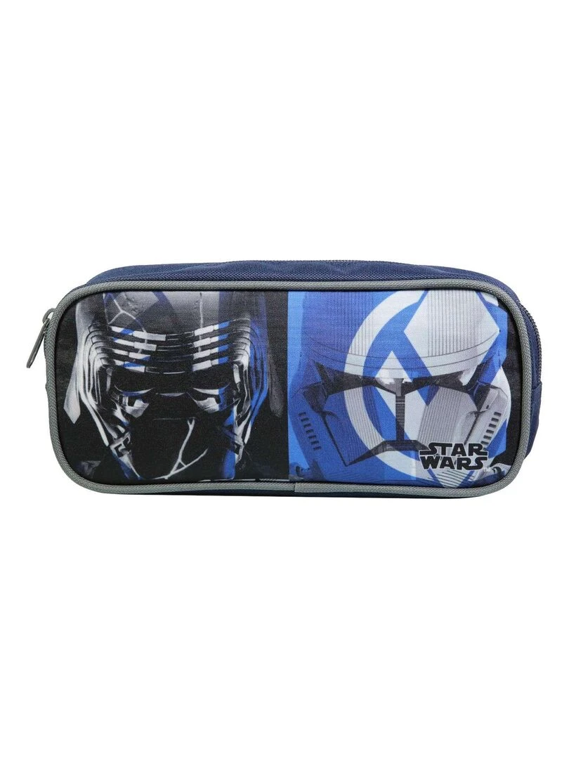 BAGTROTTER Trousse scolaire rectangulaire Disney Star Wars Bleu Multicolore