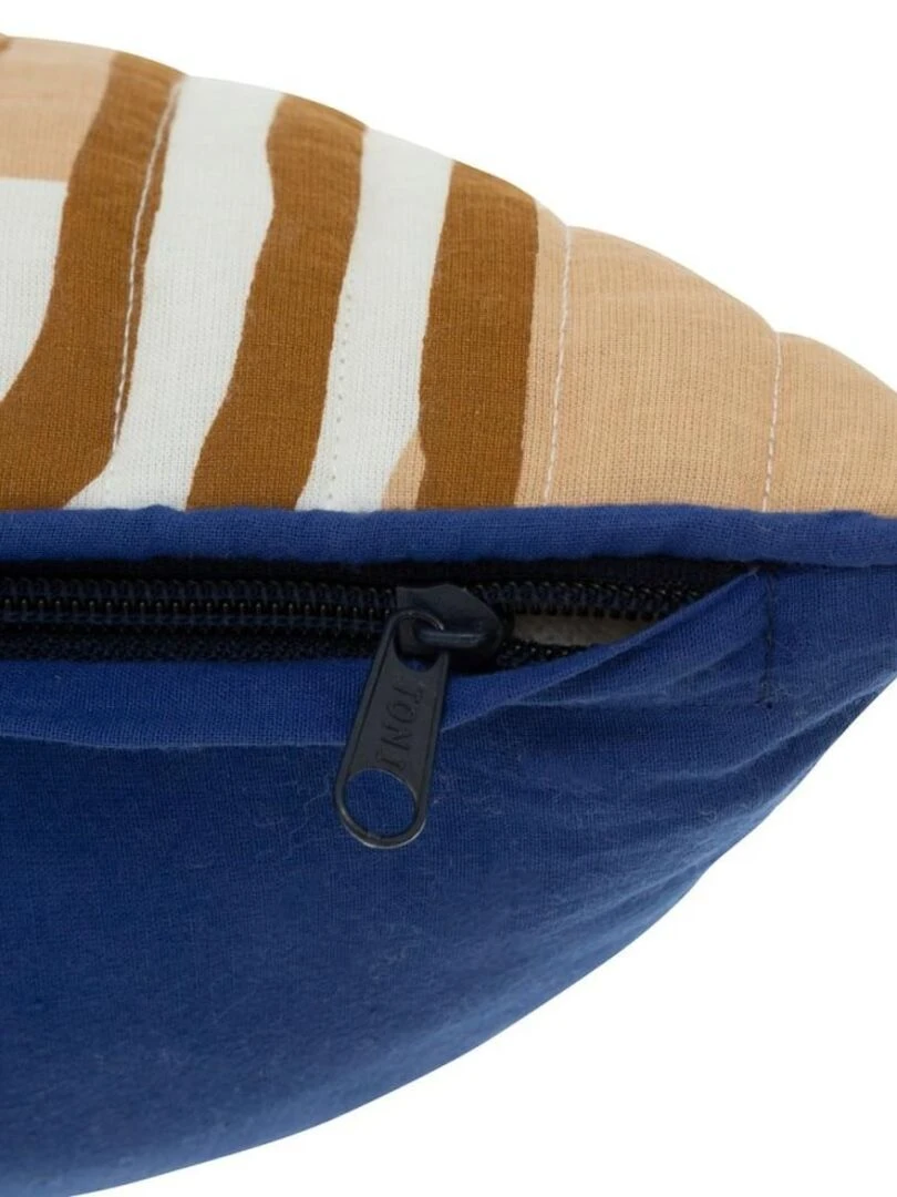 Coussin matelas Soleya 40x40 cm Bleu