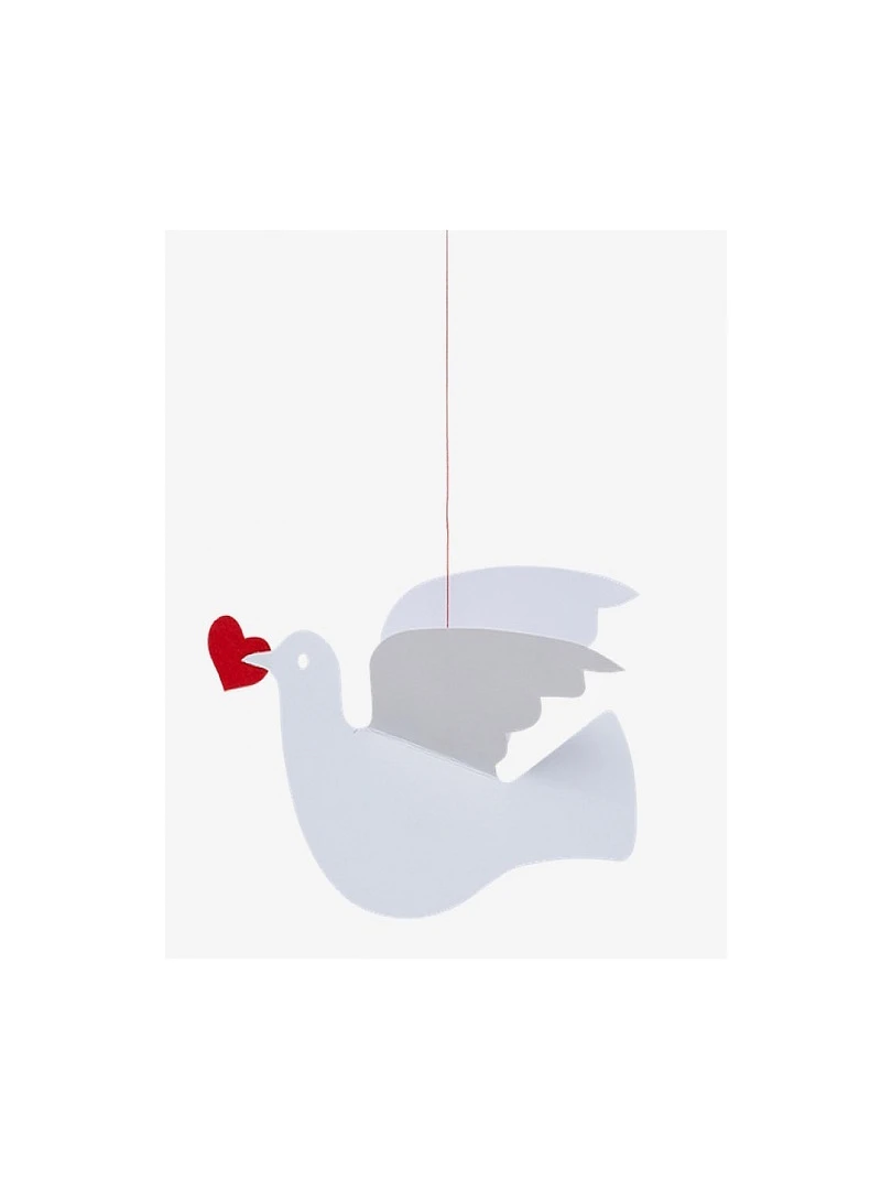 'flensted Mobiles' Love Dove Seul Rouge