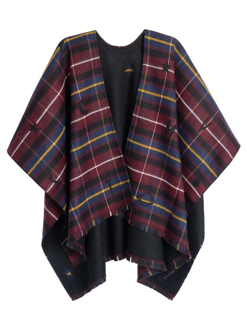 Poncho Astral Fabriqué en France Bordeaux