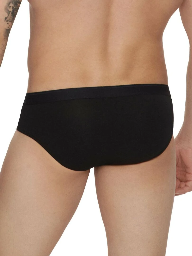 Pack x2 slips Hermes Noir