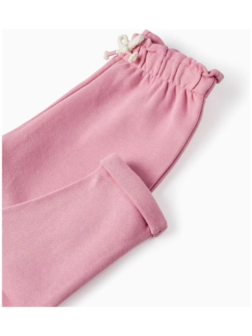 Pantalon de sport pour bébé fille  THE WAVE TRIBE   Rose clair